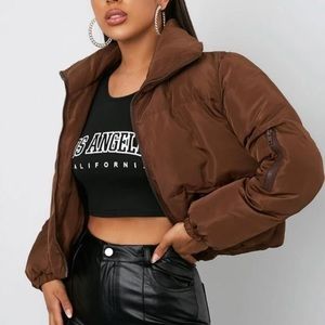 Brown Puffer Coat